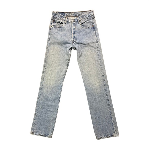 Levi Strauss & Co. Other - VTG Levi Strauss 501 Mens Light Wash Straight Leg Jeans W32L34 Y2K Grunge Cowboy